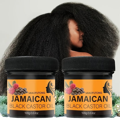 2pcs Jamaican Black Castor Hair Cream