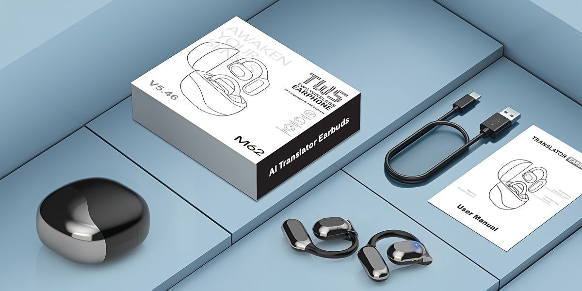 Smart AI Translation Earbuds