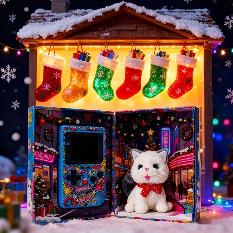 Portable Classic Video Game System with Professional Chip+ Kitten