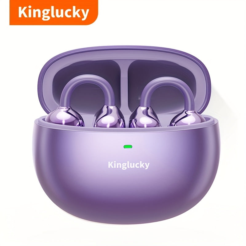 Clip On Luxurious Diamond Bow Headphone