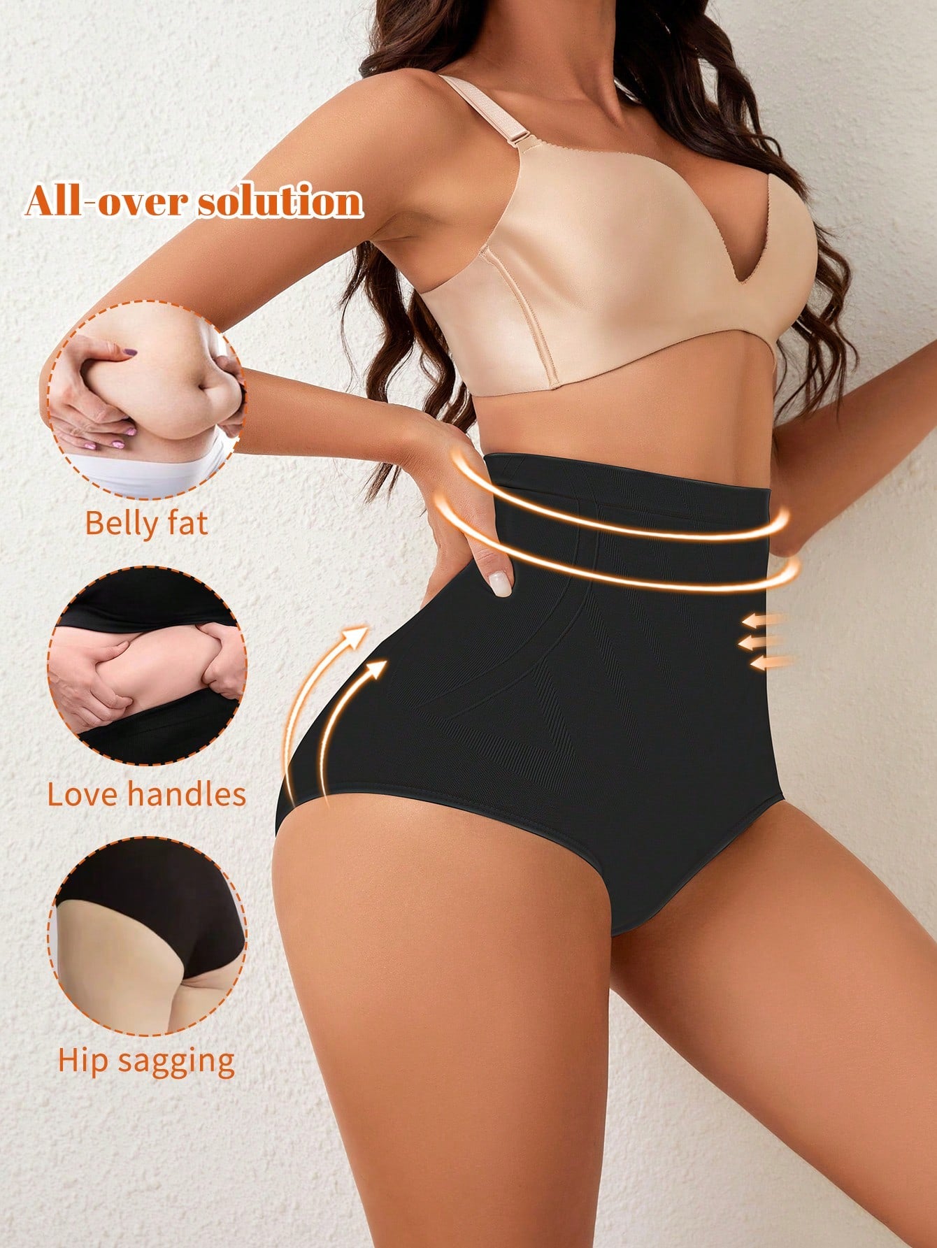 High-Waisted Tummy Control Shapewear