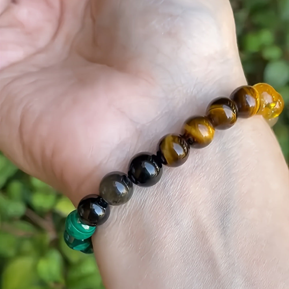 Universal Natural Stone Bracelet for Love, Money and Abundance & Prosperity Protection