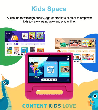 10.1 Inch Android 14 Kids Tablet