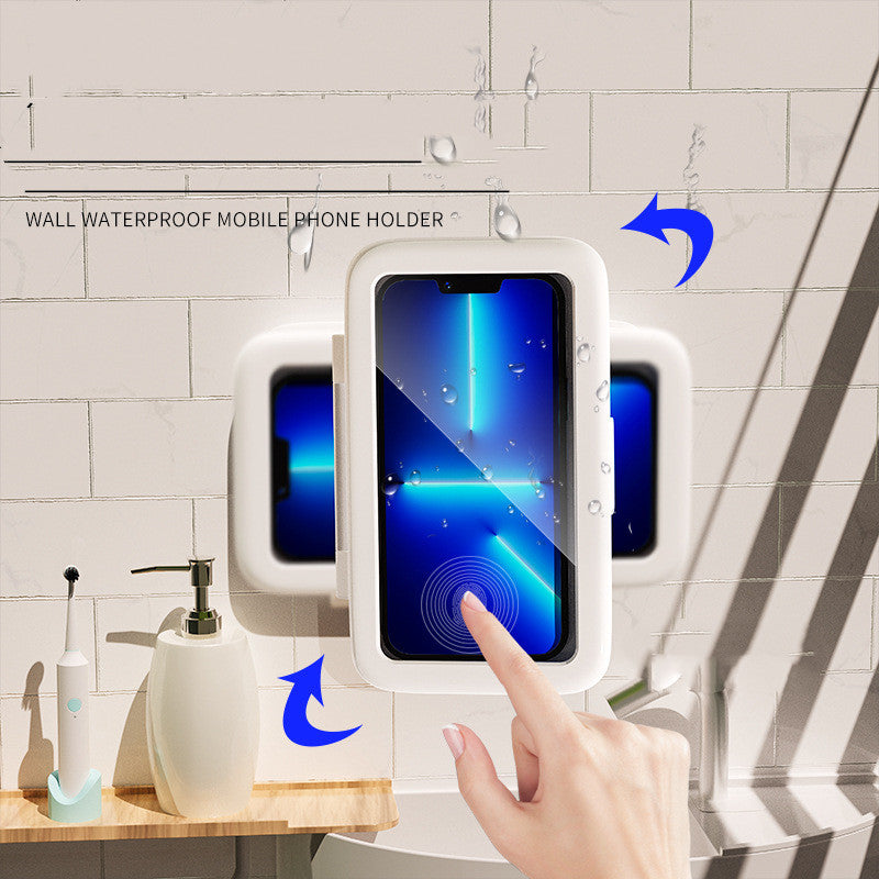 Waterproof Mobile Phone Holder For Kitchen and Bathroom