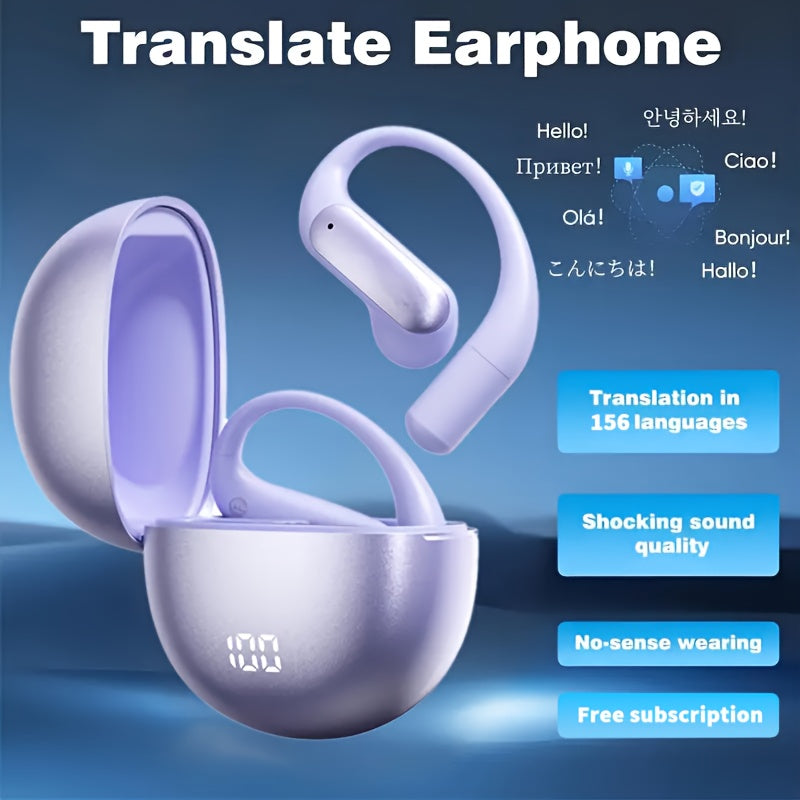 Smart AI Translation Earbuds