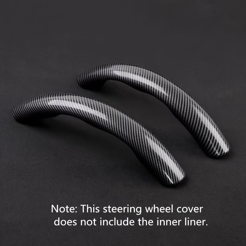 Non-Slip Carbon Fiber Steering Wheel Cover!