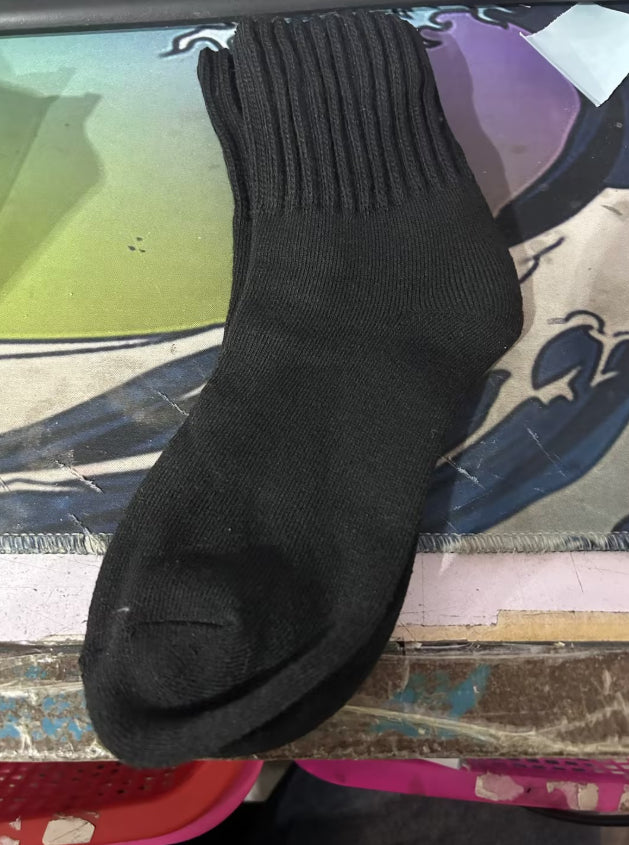 High Ribbed Knitted Sweat-Absorbent Winter Socks