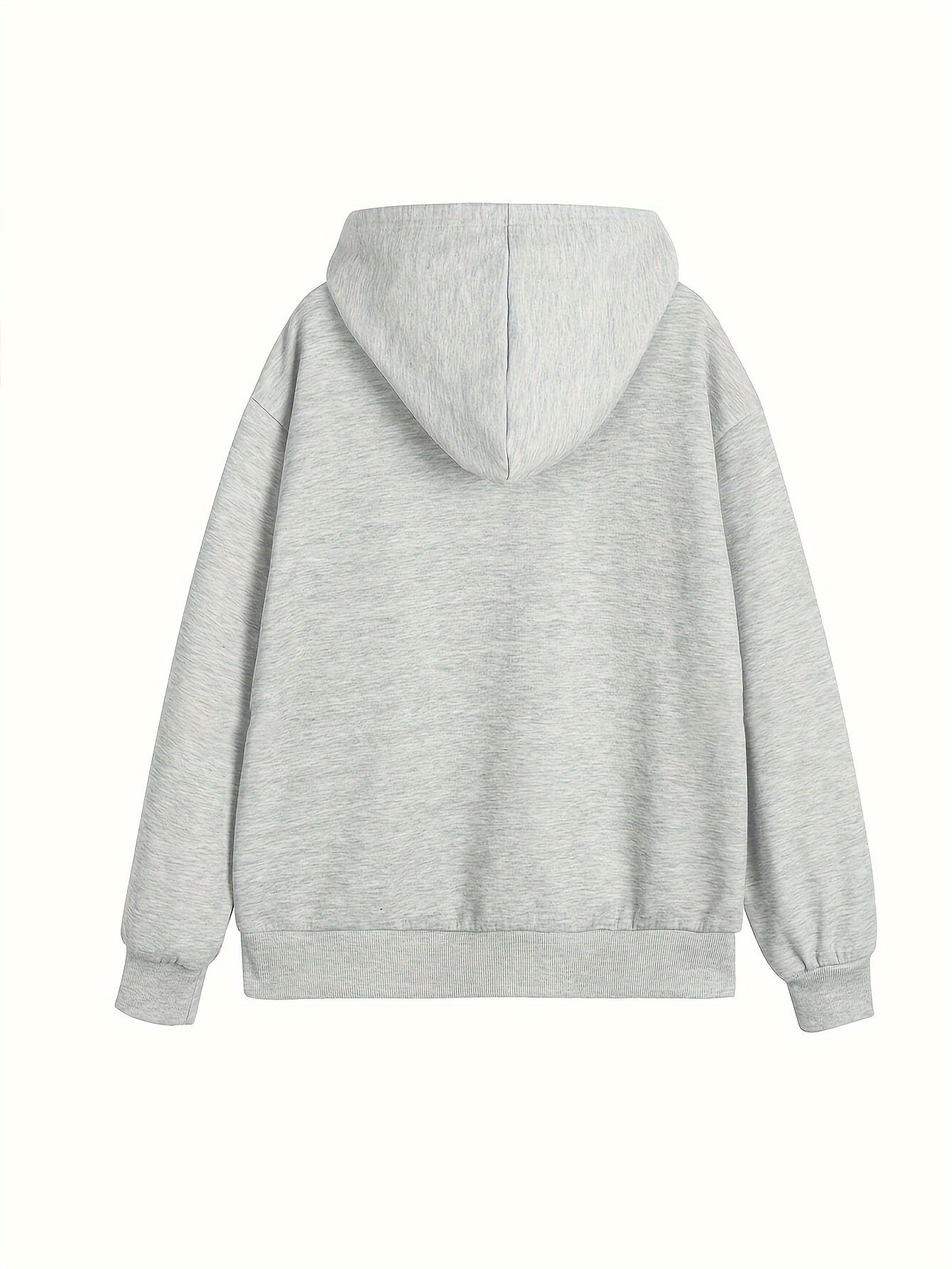 Elegant Women's Hoodie with Harvard Letter Print