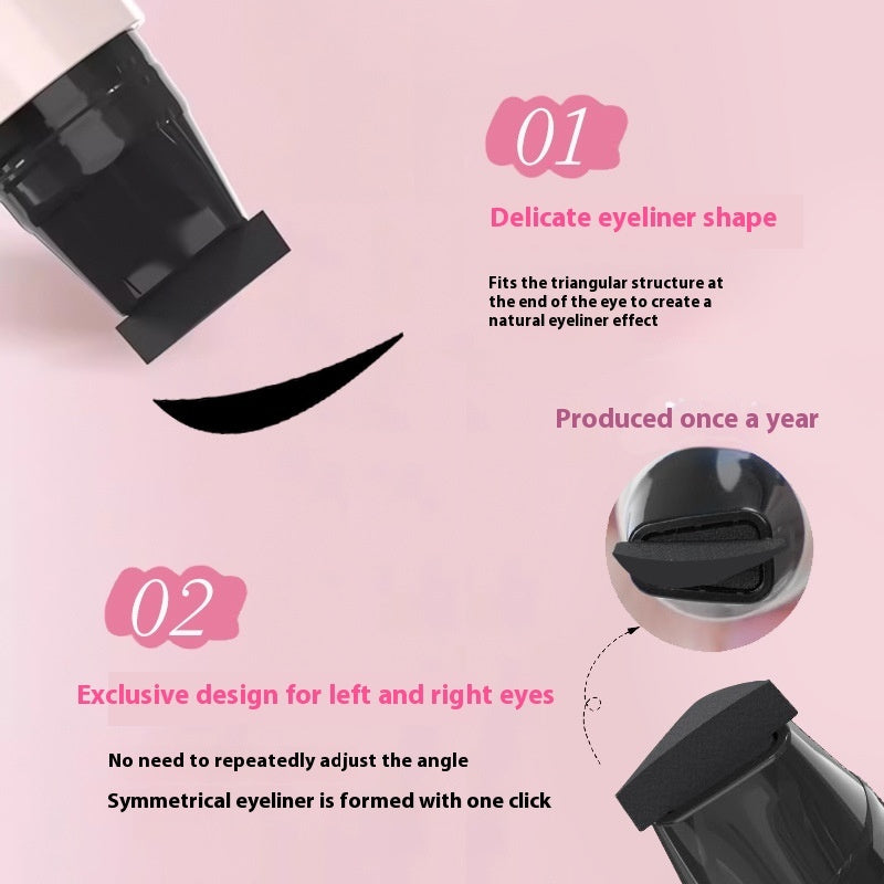 Double-headed Mini Rotating Eyeliner Stamp Pen