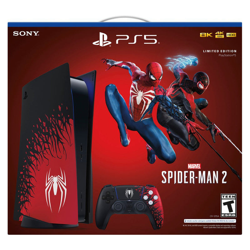 Sony PlayStation 5 Digital Marvel’s Spider-Man 2 Limited Edition Console Bundle