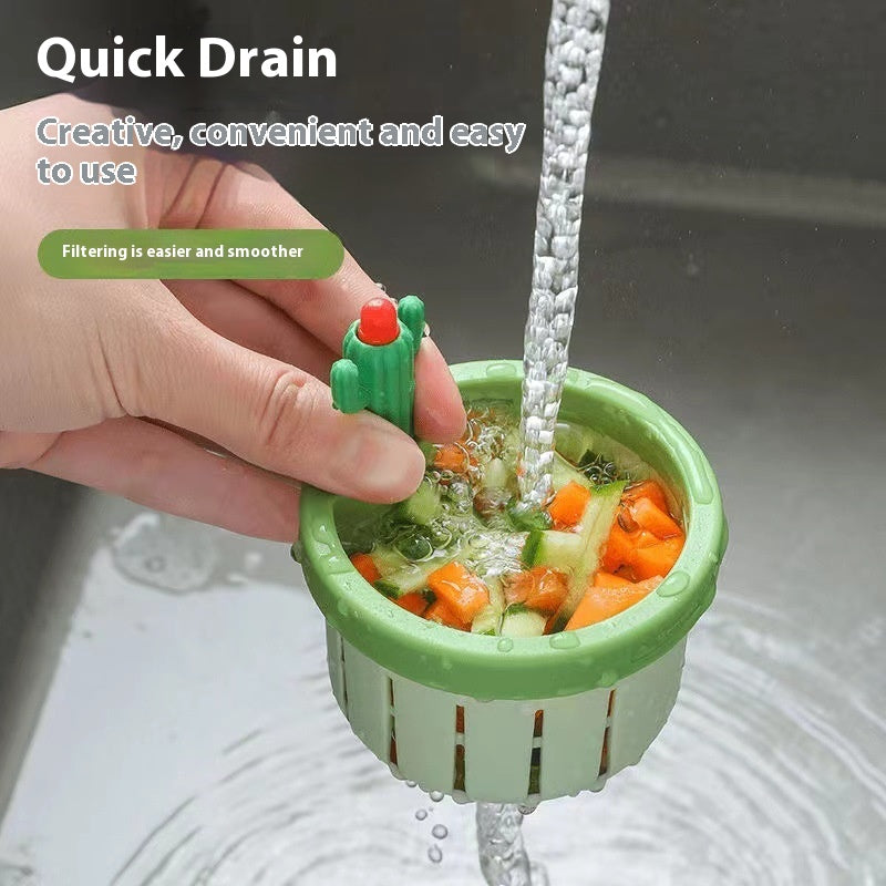 Automatic Cactus Sink Drain Strainer