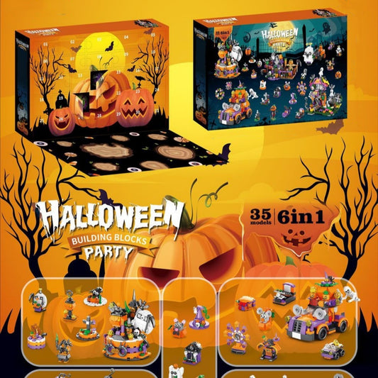 Halloween Advent Calendar and Building Blocks