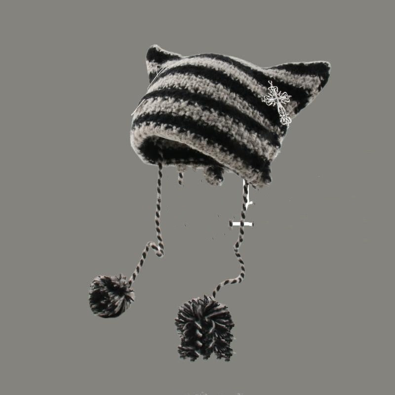 Sweet and Cute Thermal Knitted Cap