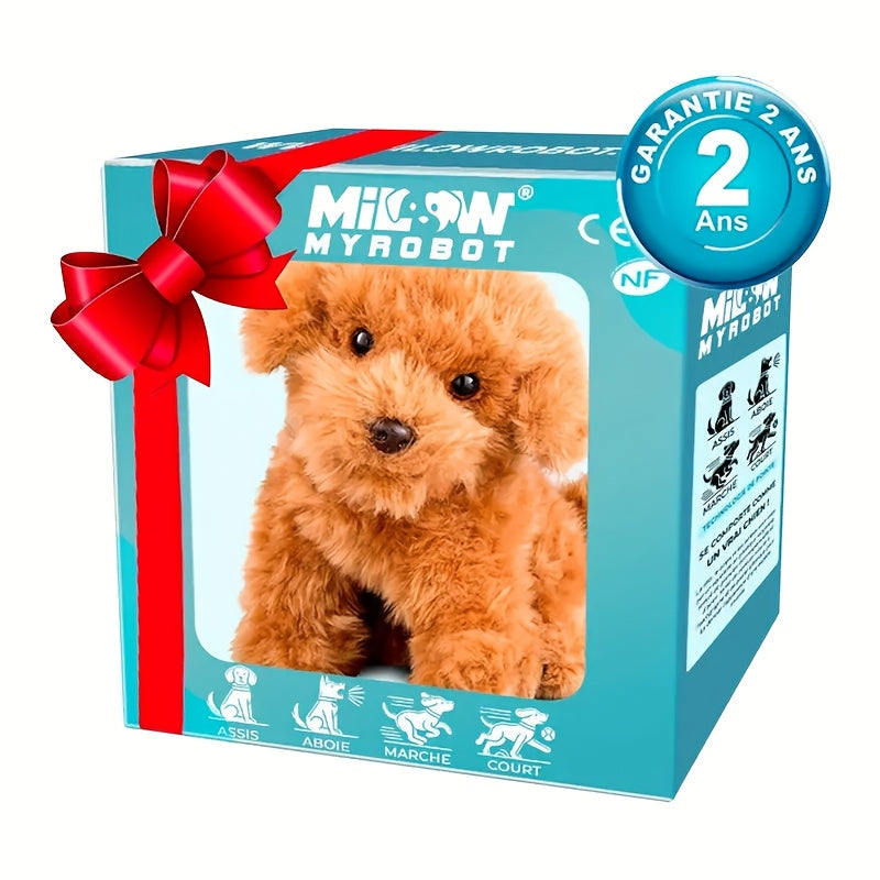 My Realistic Robotic Puppy for Children. It Walkings, Barkings,Tail Wagging,