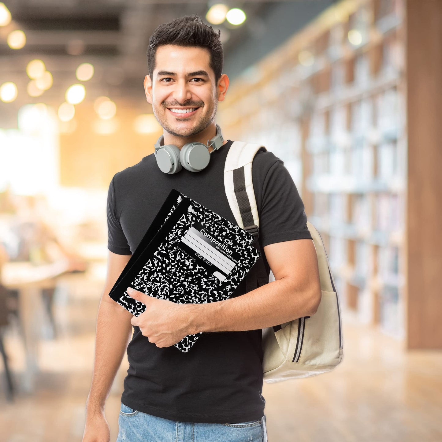 Wide Ruled Composition Notebooks