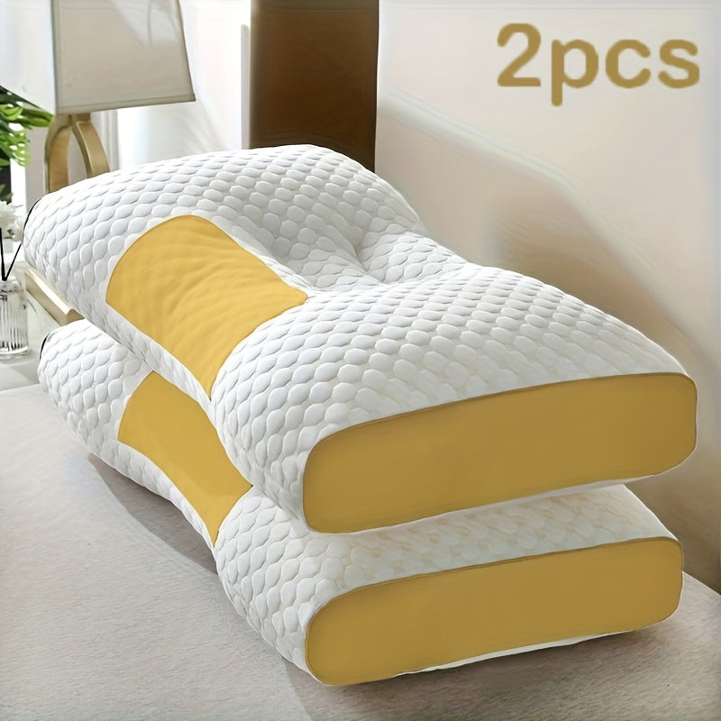 Buy 1 Get 1 Free, 2 Soft Woven Neck Massage Couple Pillows