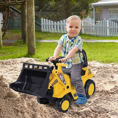 1 Ride On Toy Bulldozer Diggerand  Construction Truck