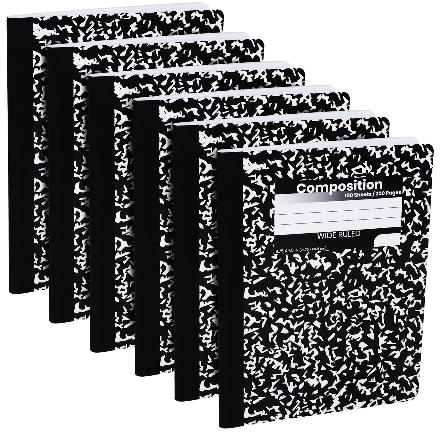 Wide Ruled Composition Notebooks