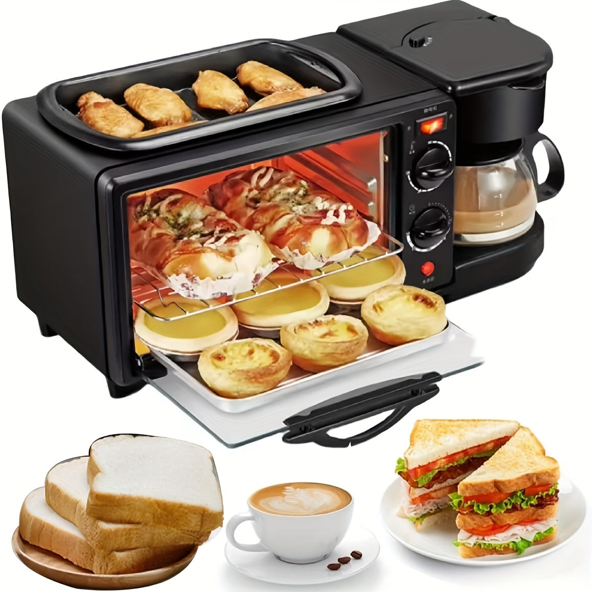 Ultimate 3-in-1 Breakfast Station