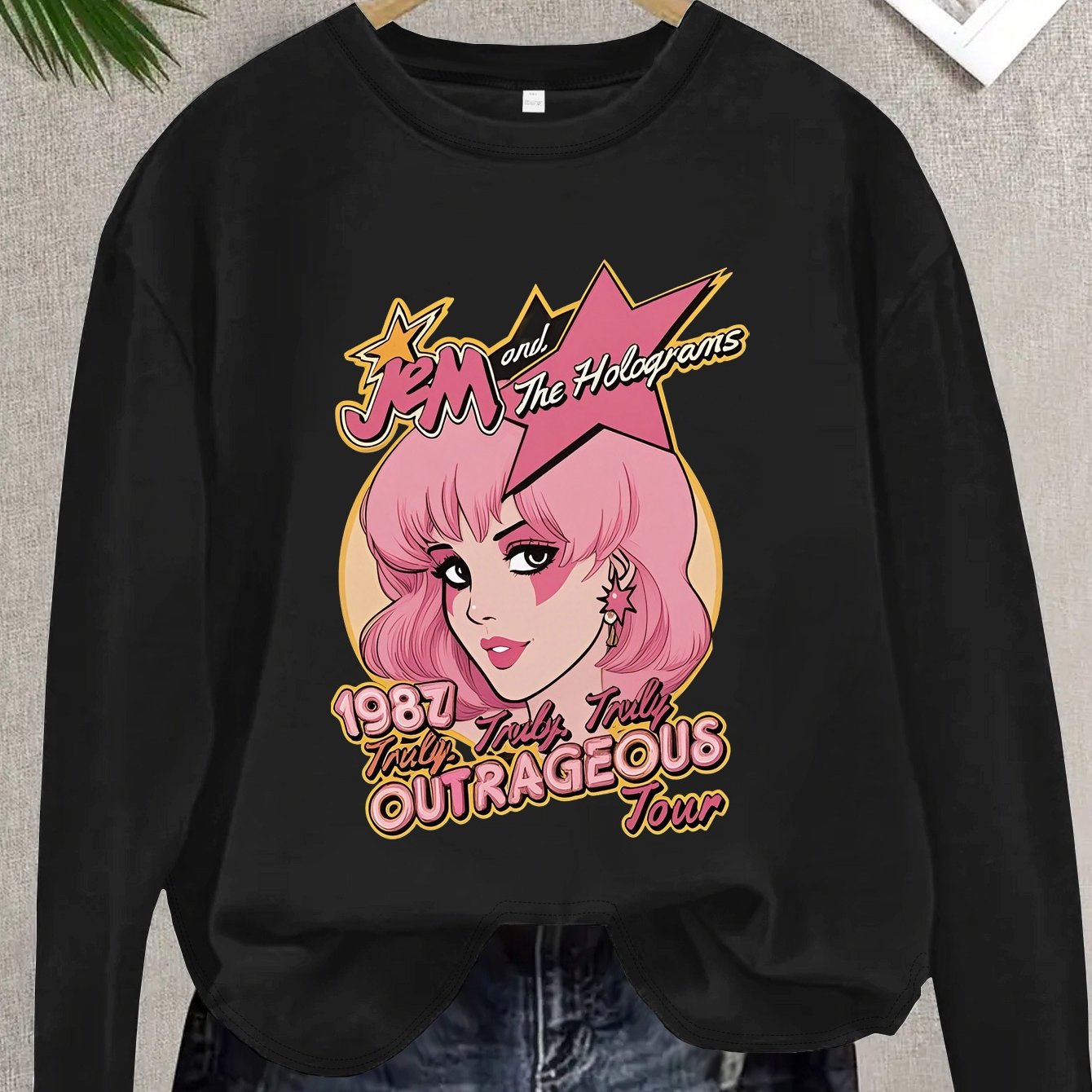 Jem and the Holograms 1987 Tour T-Shirt
