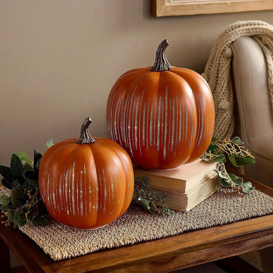 Sparkling Starry Pumpkins Lamp