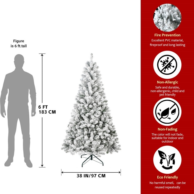 Artificial Christmas Tree With Foldable Base