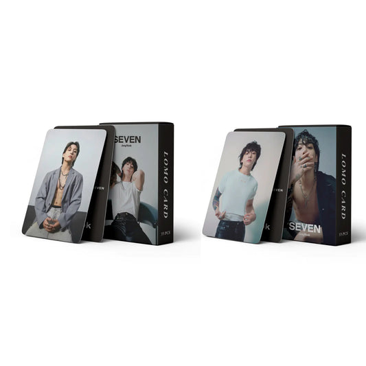 JungKook SEVEN Album Lomo Card Collection (55 Cards)