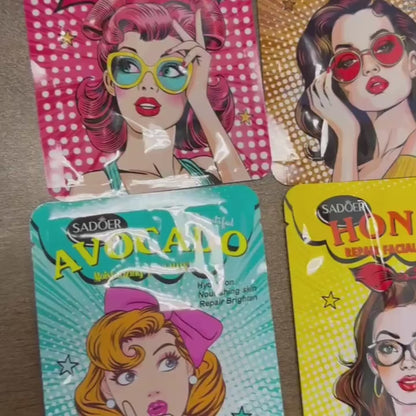 8 Cute Moisturizing Facial Masks