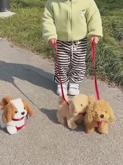 My Realistic Robotic Puppy for Children. It Walkings, Barkings,Tail Wagging,