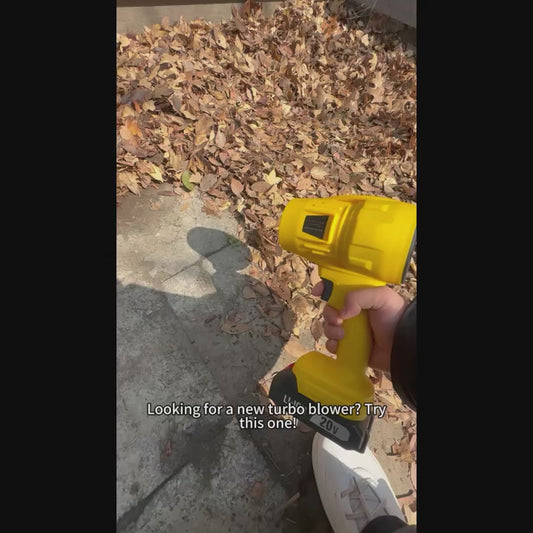 Cordless Turbo Leaf Blower