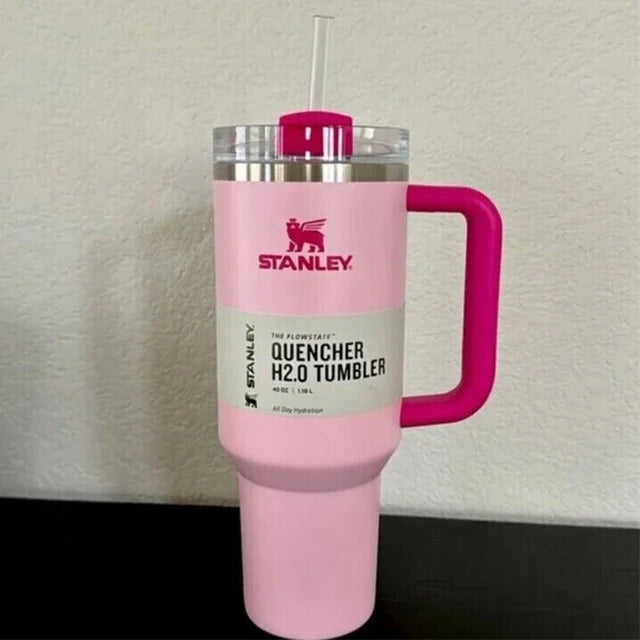 Original Stanley 40oz Tumbler With Handle With Straw