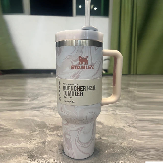 Original Stanley 40oz Tumbler With Handle With Straw