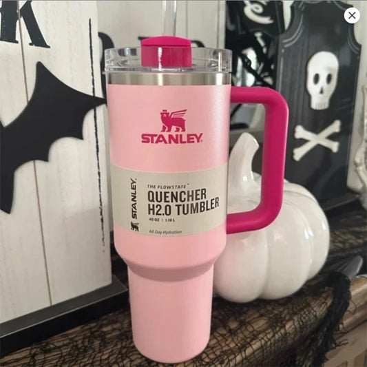 Original Stanley 40oz Tumbler With Handle With Straw