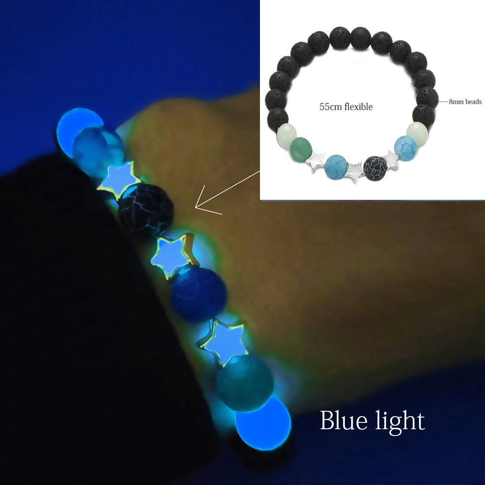 Glowing Lotus Healing Bracelet