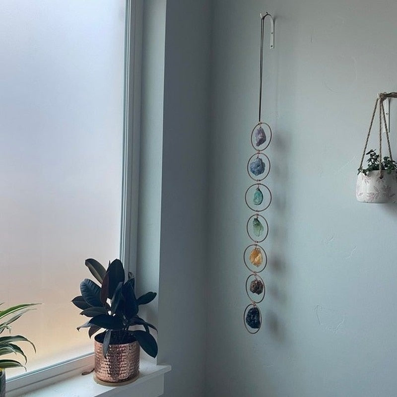 Popular Raw Crysta Gemstone Wall Decor